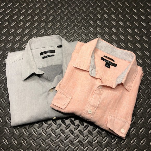 marc anthony slim fit button down shirt